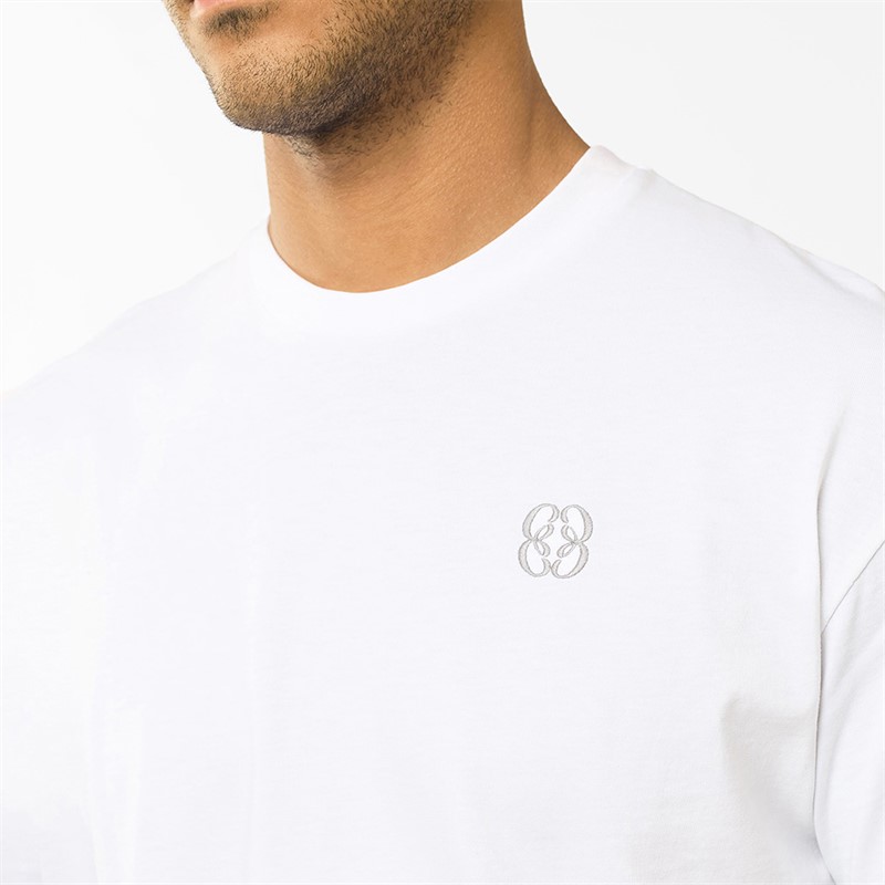 Closure London Mens Emblem T-Shirt White
