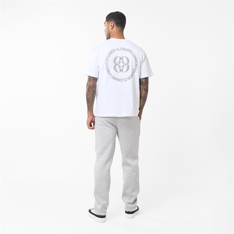 Closure London Mens Emblem T-Shirt White