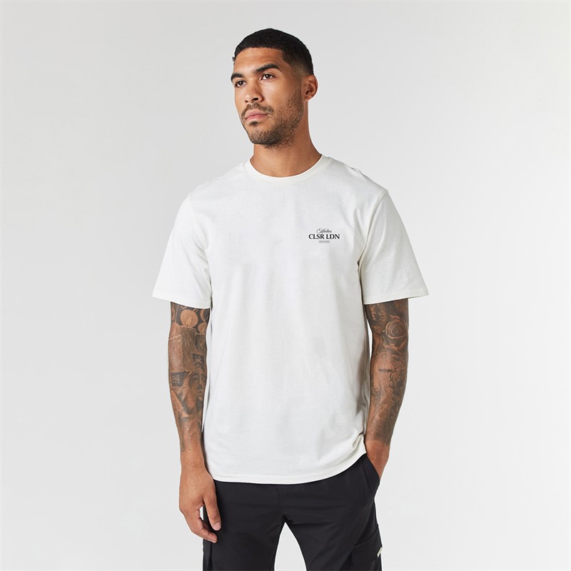 Closure London Mens Atelier Essentials T-Shirt Off White