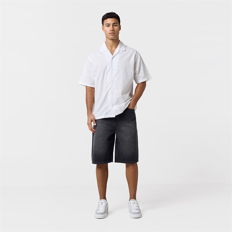 Closure London Mens Linen Shirt White