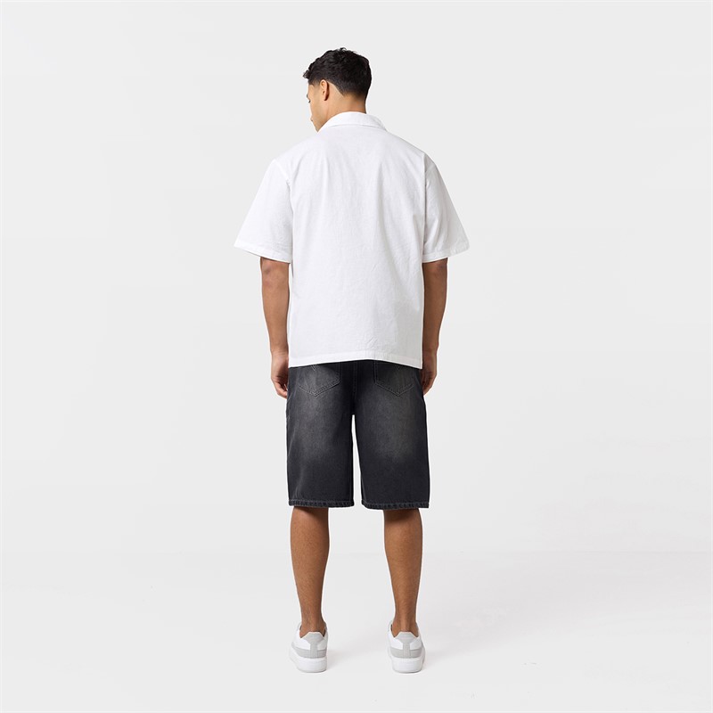 Closure London Mens Linen Shirt White