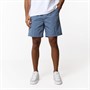 Closure London Mens Zip Tech Pocket Shorts Steel Blue