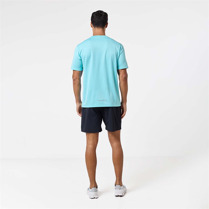 Closure London Mens Core Tech T-Shirt Aqua