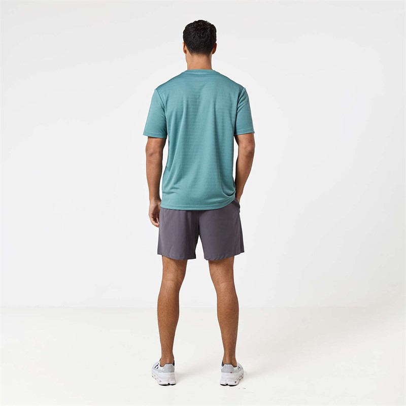 Closure London Mens T-Shirt And Shorts Set Teal/Graphite