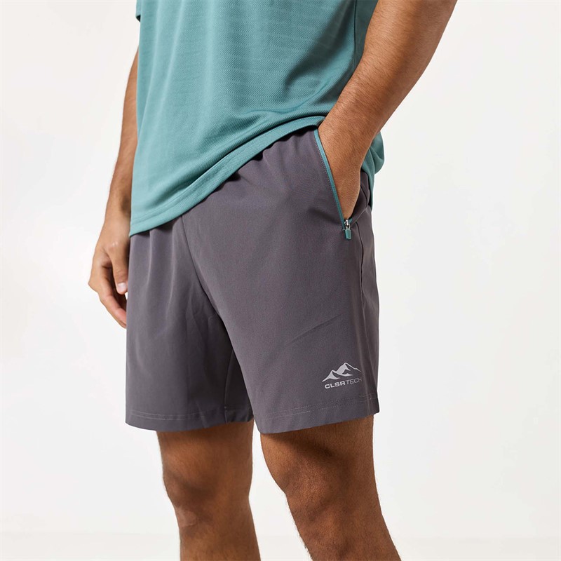Closure London Mens T-Shirt And Shorts Set Teal/Graphite
