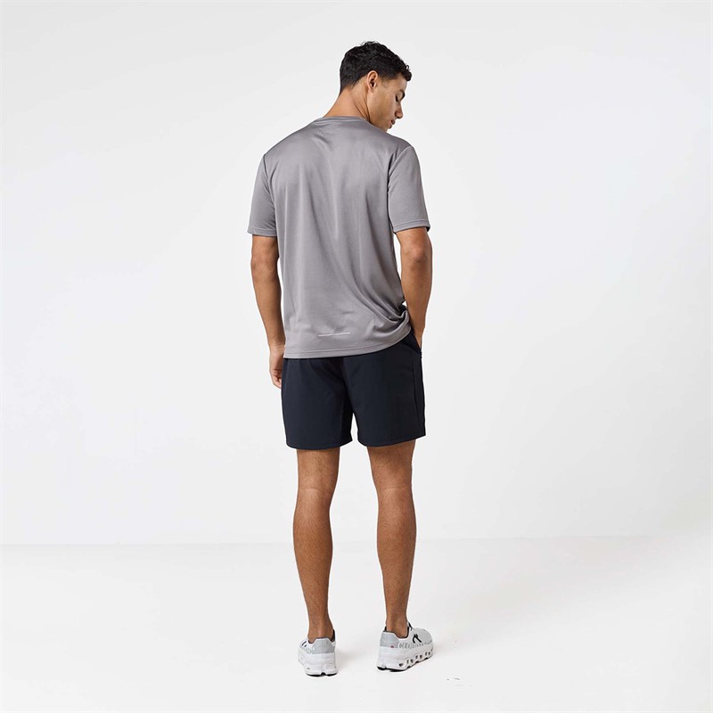 Closure London Mens Core Tech T-Shirt Mid Grey
