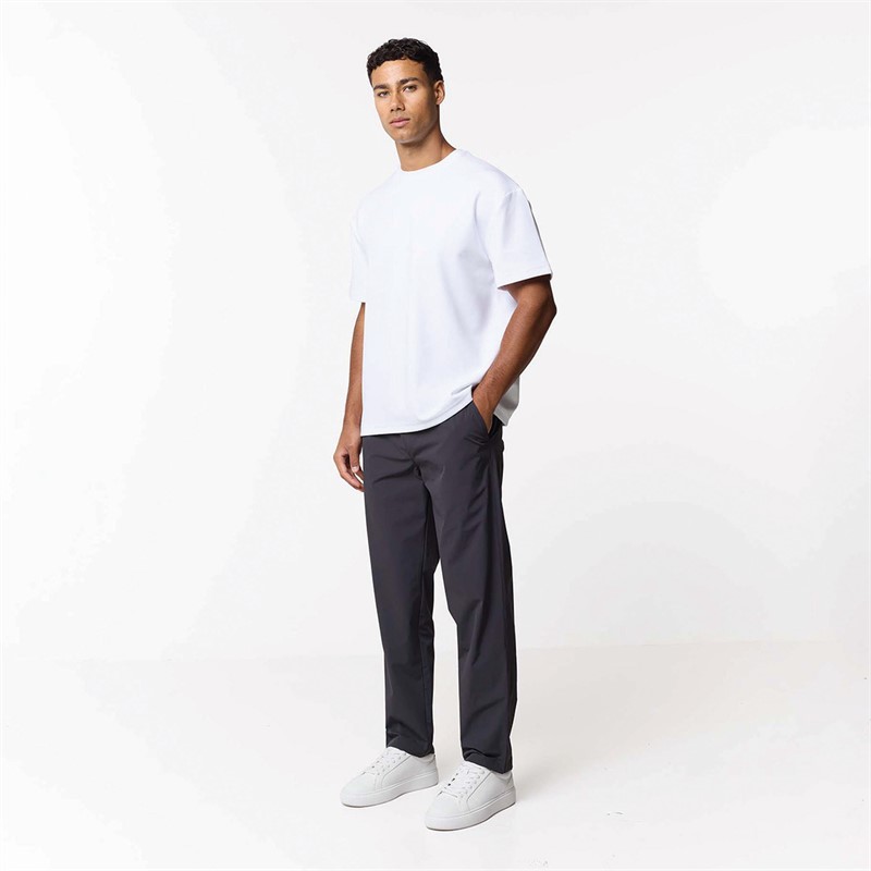 Closure London Mens Tech Chinos Charcoal