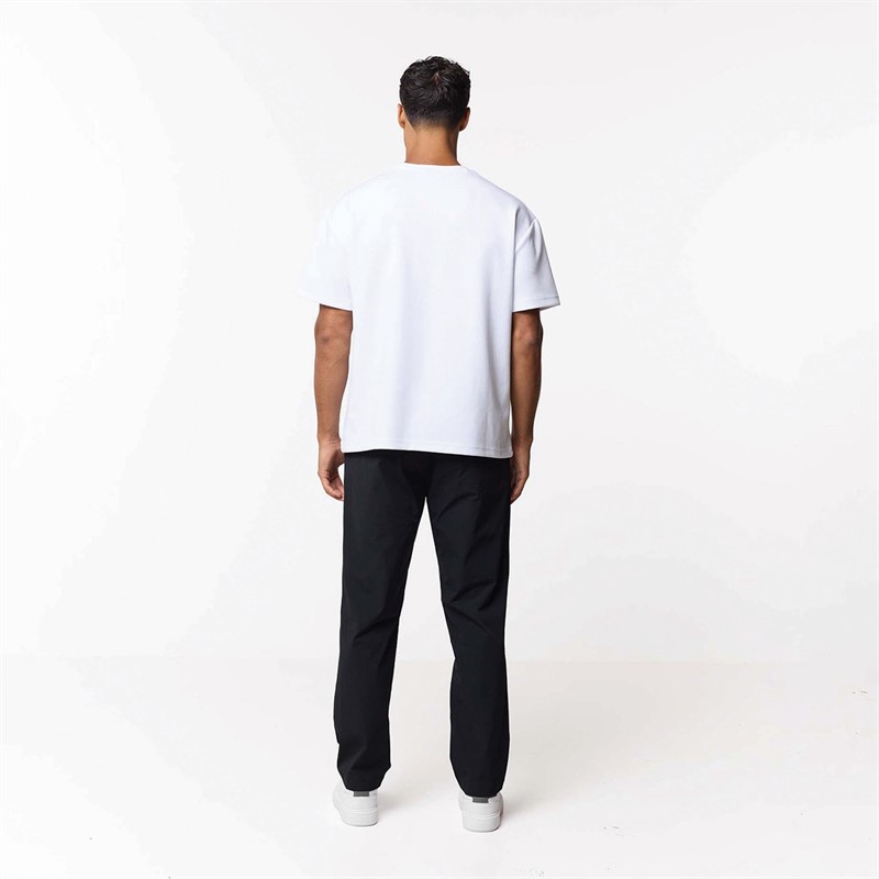 Closure London Mens Relaxed Scuba T-Shirt White