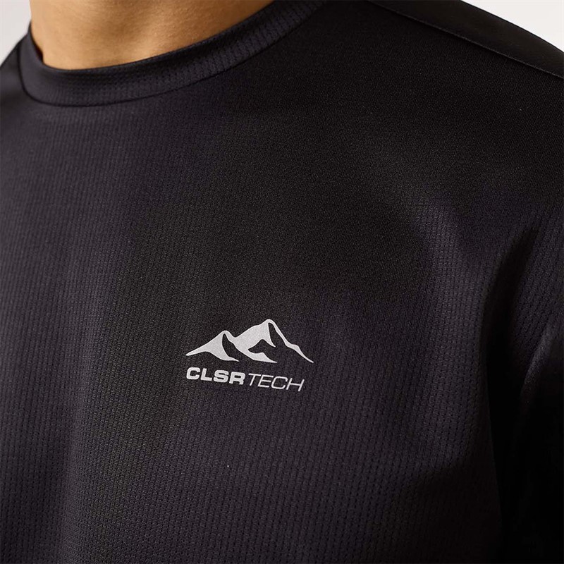 Closure London Mens Core Tech T-Shirt Black