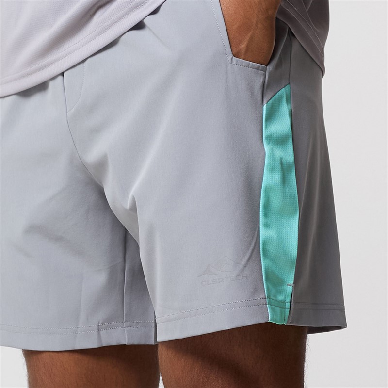 Closure London Mens Gradient Print Twinset Aqua/Ice