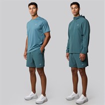 Closure London Mens Contrast Zip Tri Set Teal