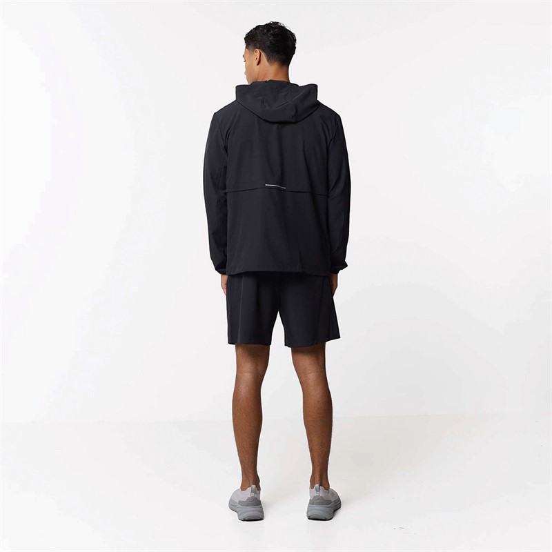 Closure London Mens Contrast Zip Tri Set Black/Corel Red