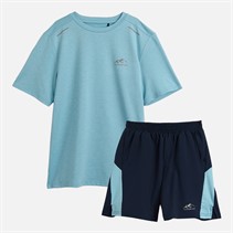 Closure London Boys Space Dye Training Co-Ord Set Sky Blue/Navy