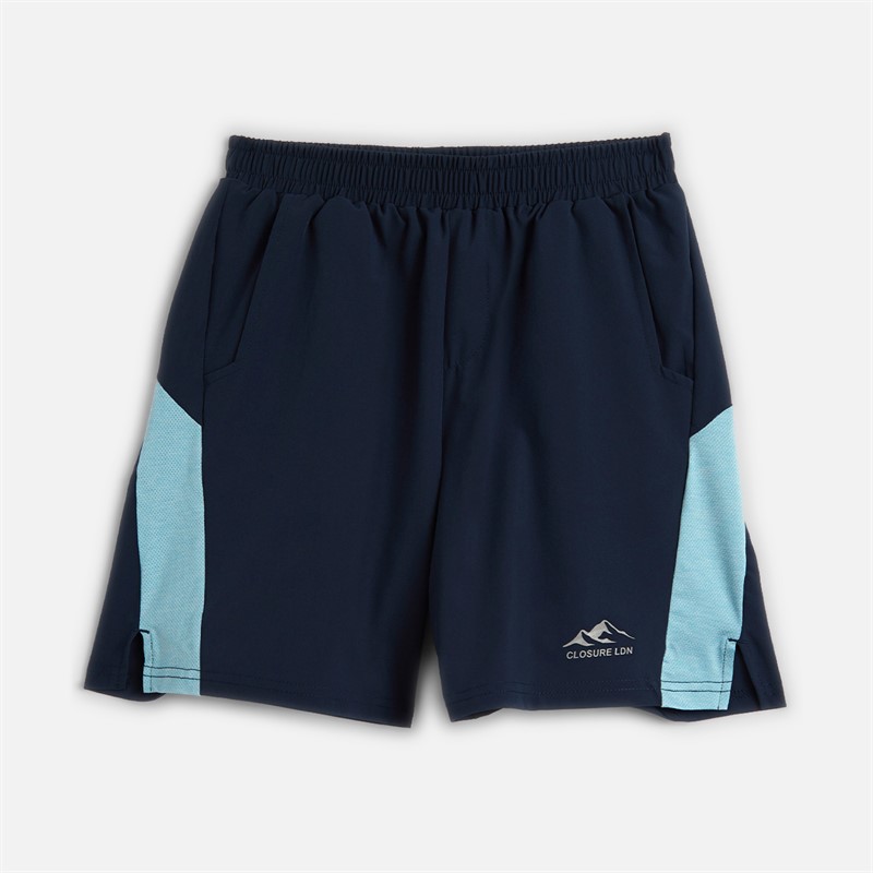 Closure London Boys Space Dye Training Co-Ord Set Sky Blue/Navy