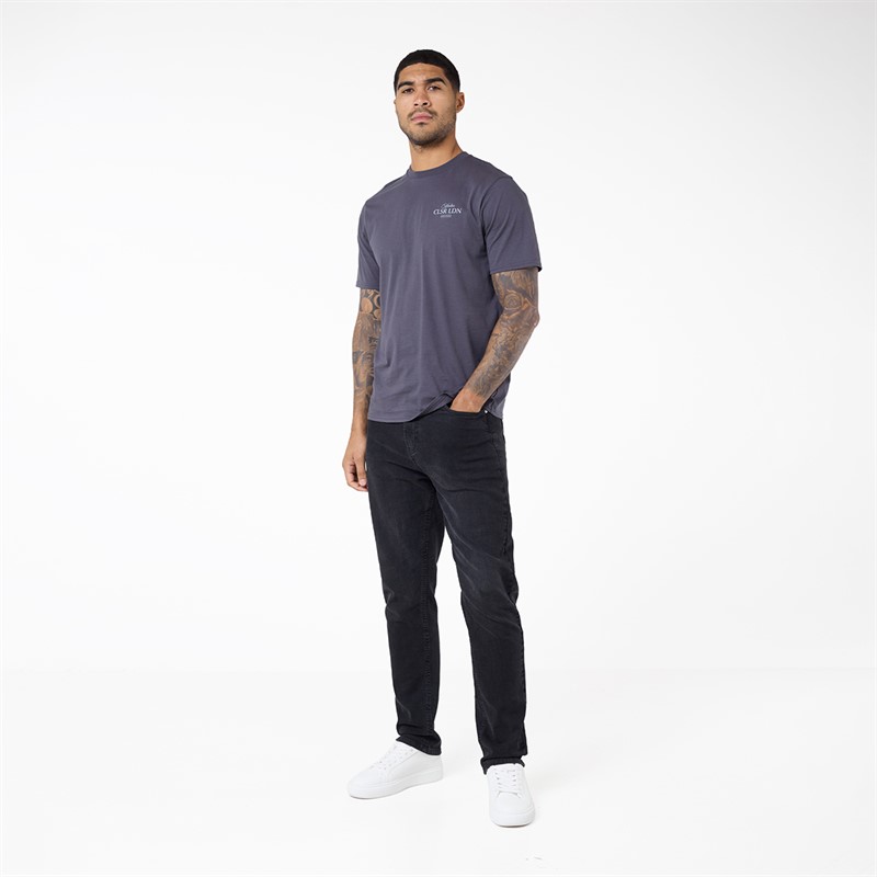Closure London Mens Atelier Essentials T-Shirt Charcoal