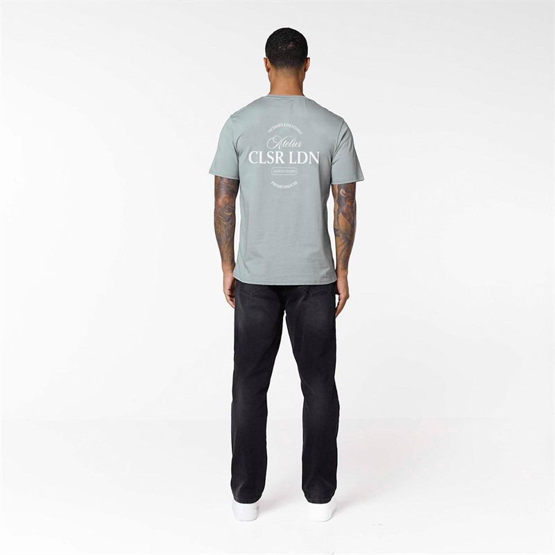Closure London Mens Atelier Essentials T-Shirt Sage