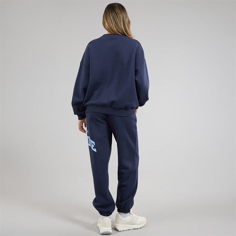Closure London Womens Varsity Tracksuit Navy