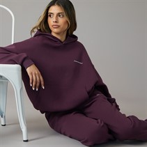 Closure London Womens Core Tracksuit Plum/White