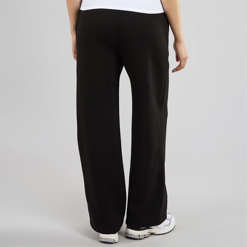 Closure London Womens Core Open Hem Joggers Black