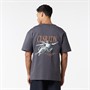 Closure London Mens Relaxed Fallen Angel T-Shirt Charcoal