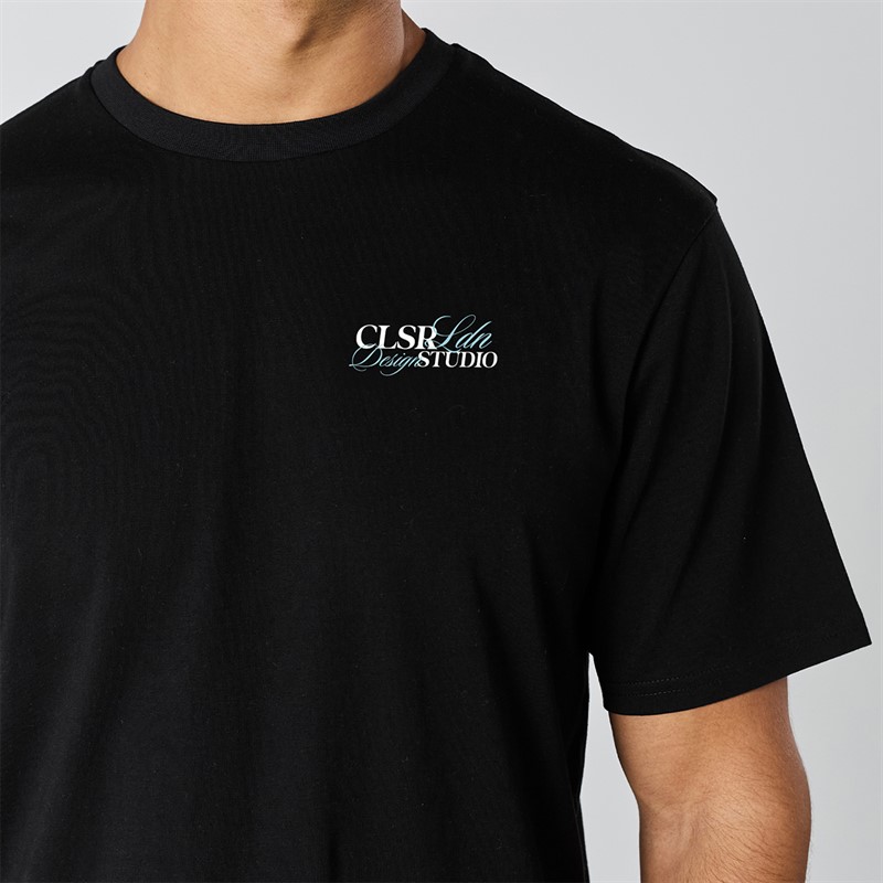 Closure London Mens Closure Relaxed Studio T-Shirt Black