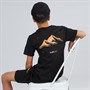 Closure London Boys Tech Mountain T-Shirt And Shorts Set Black
