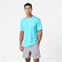 Closure London Mens Poly T-Shirt And Shorts Set Aqua/Grey
