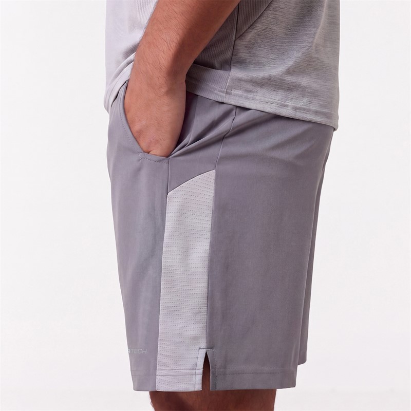 Closure London Mens Space Dyet T-Shirt And Shorts Set Ice Grey