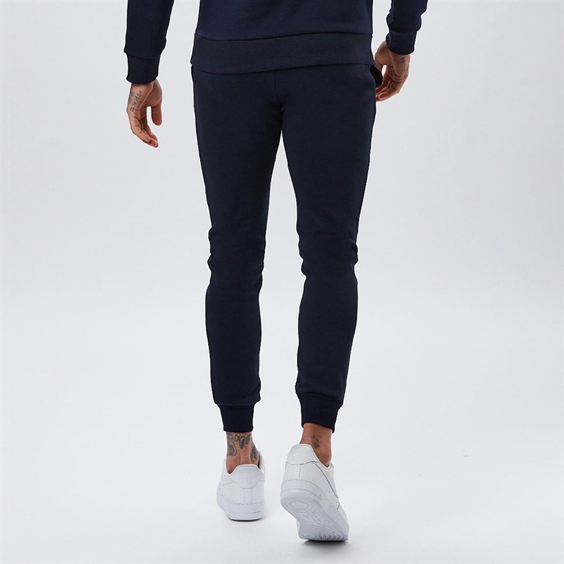 Closure London Mens Boxed Logo Joggers Navy