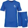 Closure London Ensemble Short et Tee-Shirt Signature Junior Bleu