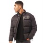 Closure London Herren Contrast Panel Jacke Schwarz