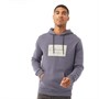 Closure London Męskie Bluza z Kapturem Łupek Szary