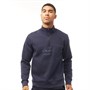 Closure London Mens Essentials Funnel Neck Jumper Navy