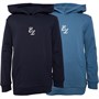 Closure London Boys Signature Two Pack Hoodie Teal/Navy