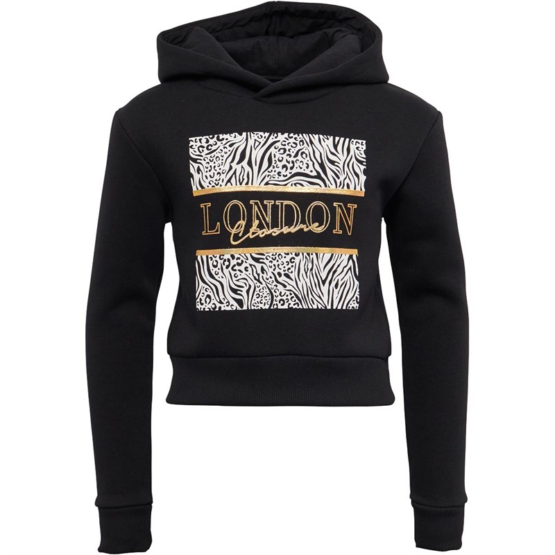Closure London Meisjes Hoodie Zwart
