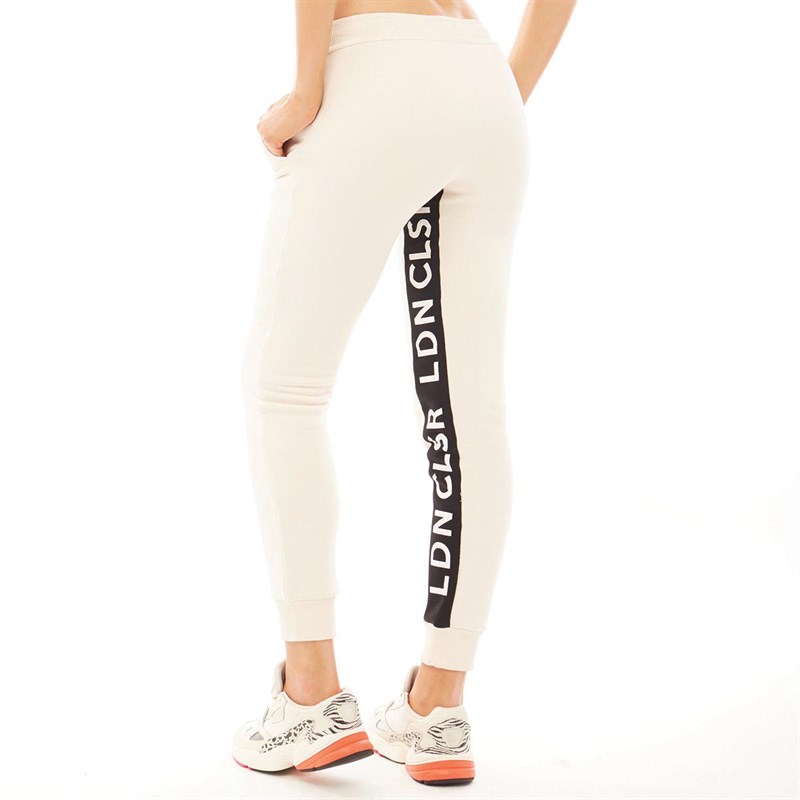 Closure London Dames Joggingbroek Crème