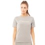 Closure London Damen T-Shirt Graumeliert