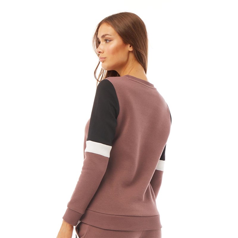 Closure London Damen Sweatshirt Braun