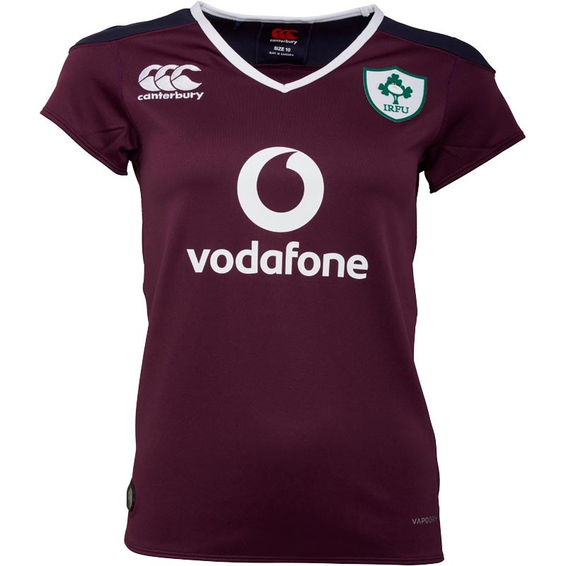 Canterbury Womens Ireland Vapodri Alternate Shirt Irish Plum Canterbury Womens Ireland Vapodri Alternate Shirt Irish Plum