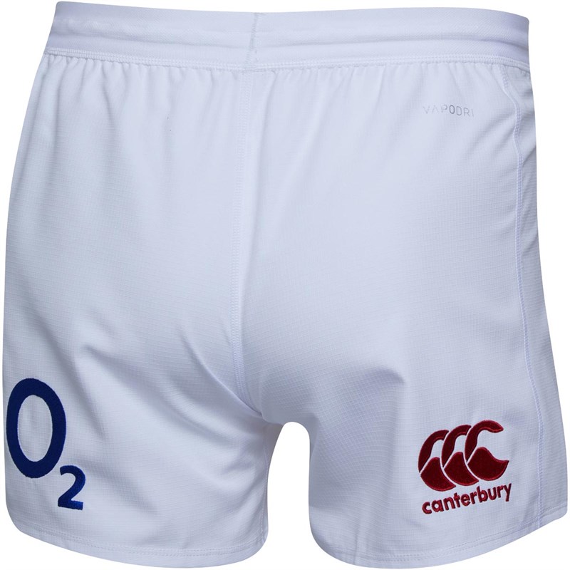 Buy Canterbury Mens England Rugby VapoDri Home Shorts Bright White