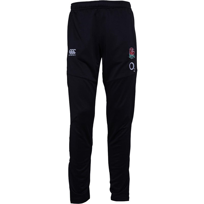 Buy Canterbury Mens England Rugby VapoDri Poly Knit Pants Anthracite