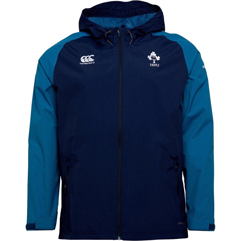 Buy Canterbury Mens Ireland Rugby Vaposhield Full Zip Water Resistant