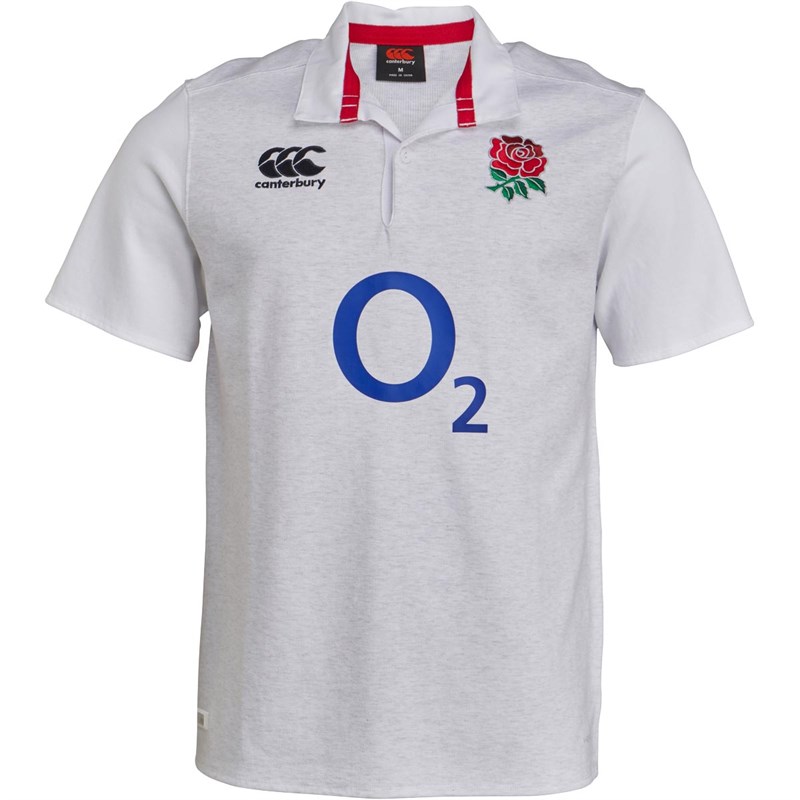 Buy Canterbury Mens England Rugby VapoDri Home Classic Jersey Bright