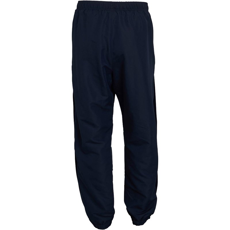 canterbury mens cuffed hem stadium track pants navy