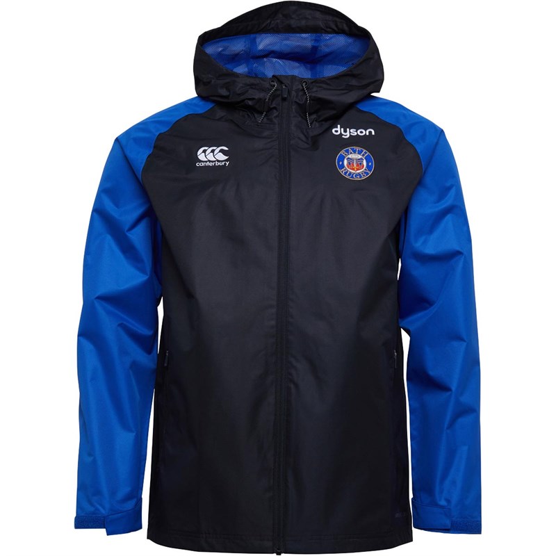 Buy Canterbury Mens Bath Rugby Vaposhield Full Zip Jacket Anthracite