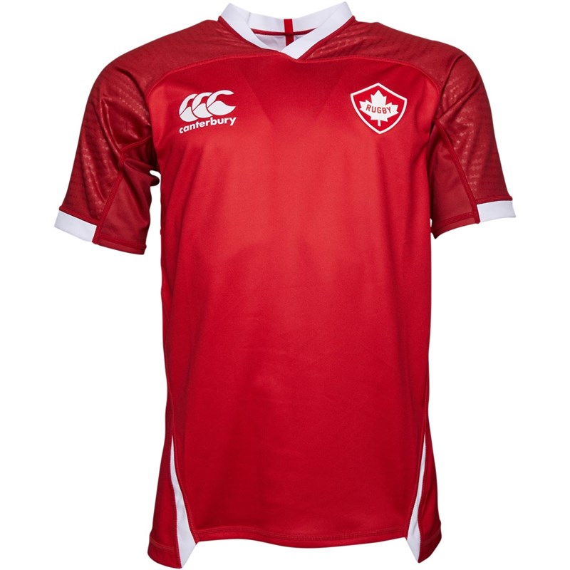 Buy Canterbury Mens RFU VapoDri+ Home Pro Rugby Jersey Maple Red