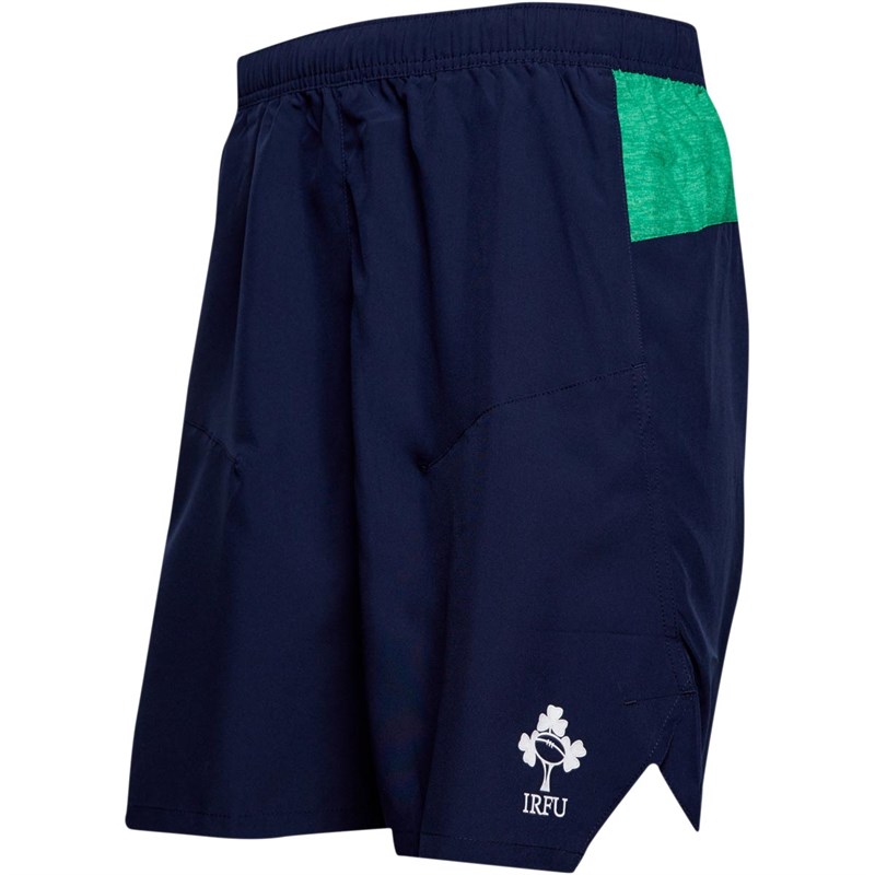 Buy Canterbury Mens Ireland Rugby VapoDri 8 Inch Woven Gym Shorts Navy