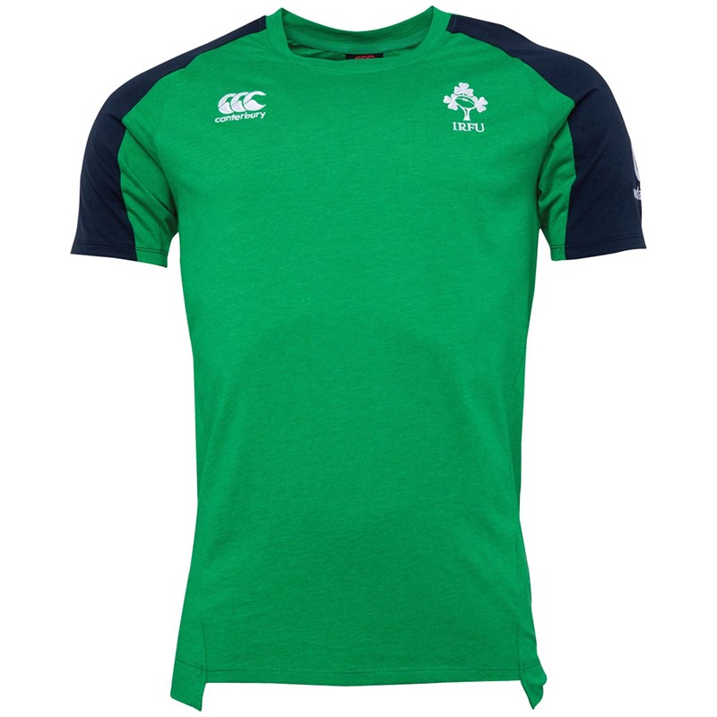 Buy Canterbury Mens Ireland Rugby VapoDri Cotton Training Top