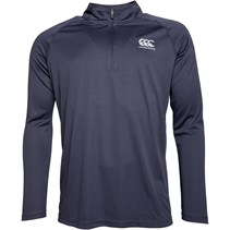Canterbury Bath Rugby Junior Thermoreg Qtr Zip Top Anthracite, 8 YRS