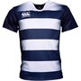 Canterbury Maillot de Rugby Vapodri Challenge Hooped Homme Bleu Marine